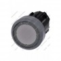 PUSHBUTTON, 22MM, ROUND, PLASTIC WITH METAL FRONT 