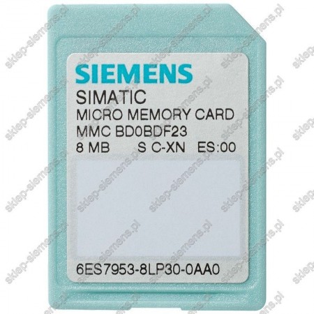 SIMATIC S7, KARTA PAMIĘCI MMC (MICRO MEMORY CARD)