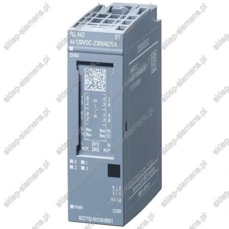 SIMATIC ET 200SP, RELAY MODULE NORMALLY OPEN, RQ 4