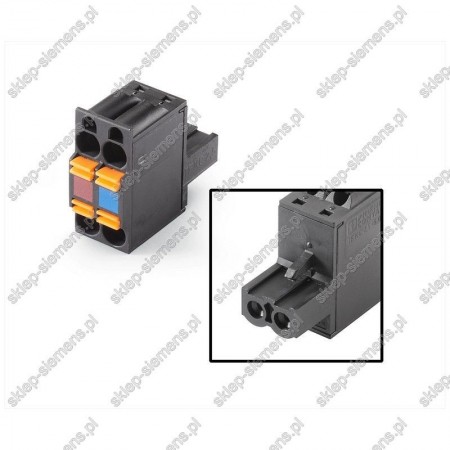 CONNECTOR, FEMALE, 2X2-PIN, 24 V DC FOR ET200S, IN
