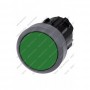 PUSHBUTTON, 22MM, ROUND, PLASTIC WITH METAL FRONT 